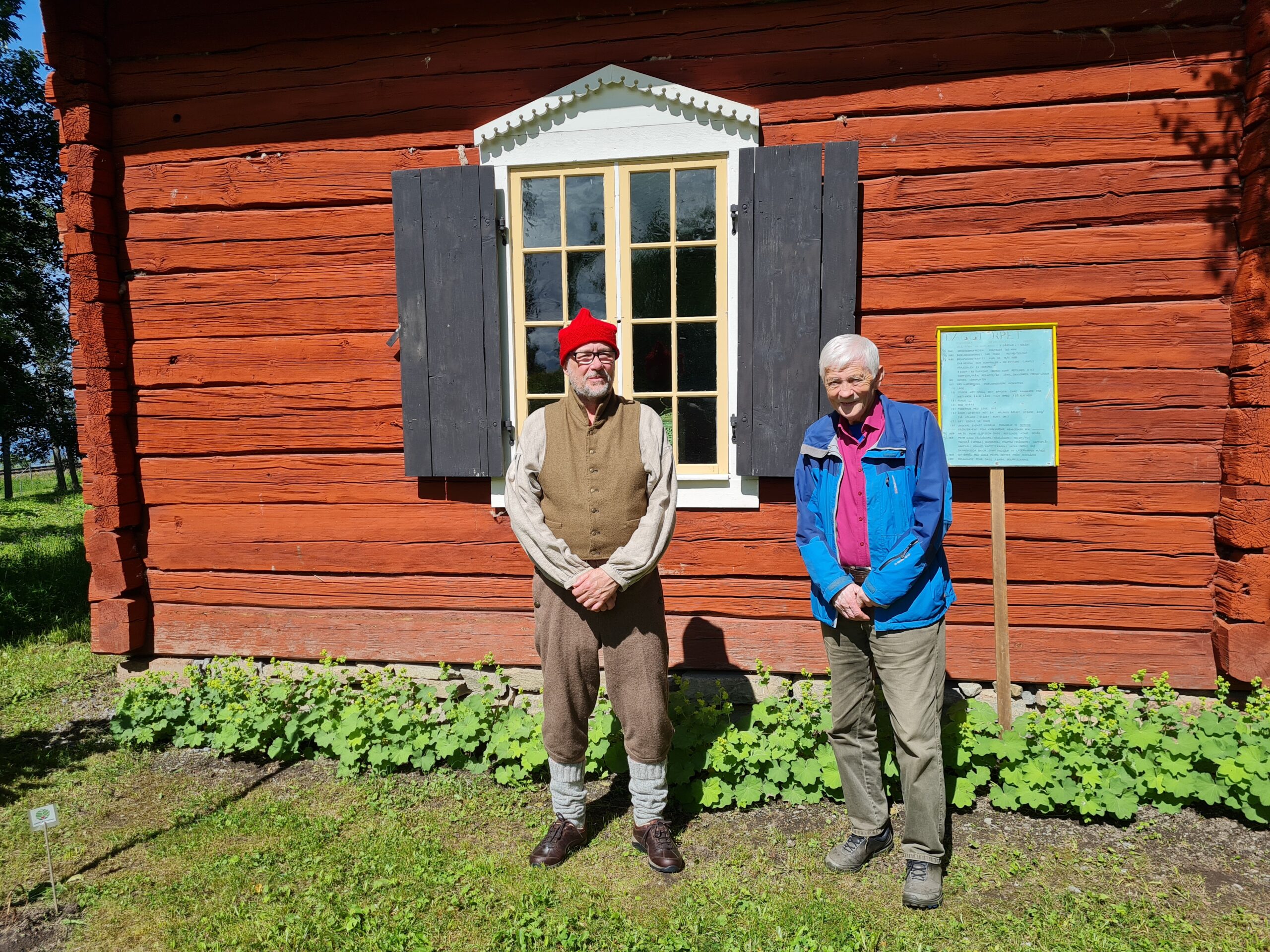 Dagens värdar Tomas Hellman och Lars-Joel Jonsson